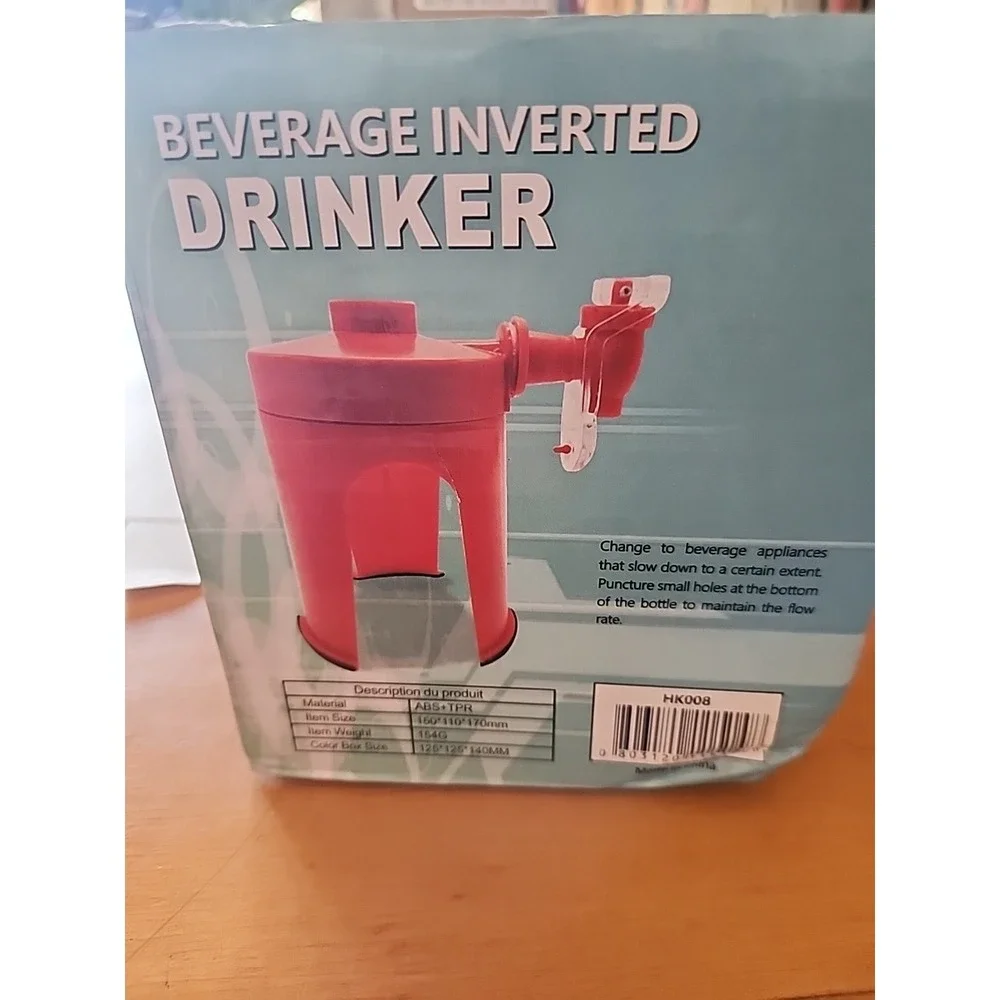 Beverage Drink Dispenser‎ for Carbonated Soda Coke Sprite Party Fountain Drink